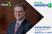 Tudo sobre o Plano Safra 2023/2024 com Carlos Fávaro, no "Bom dia, Ministro"
