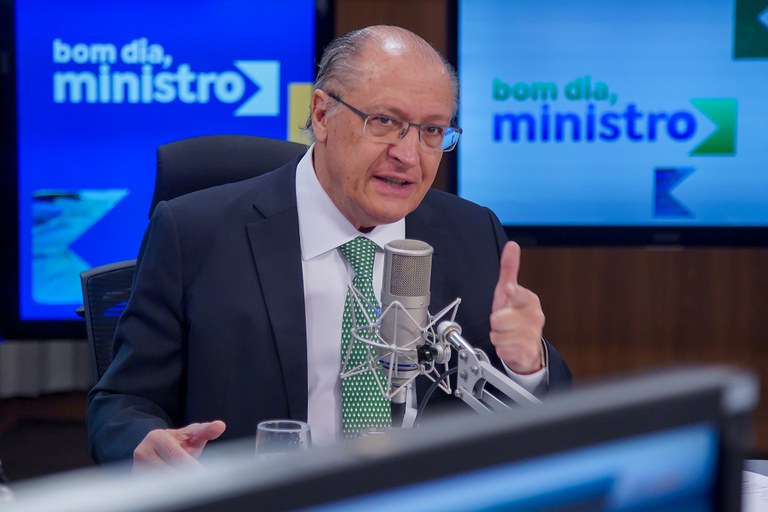 Vice-presidente e ministro Geraldo Alckmin