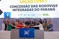 Primeiro leilão do novo PAC garante 18,25% de desconto em pedágios do lote 1 das rodovias integradas do Paraná