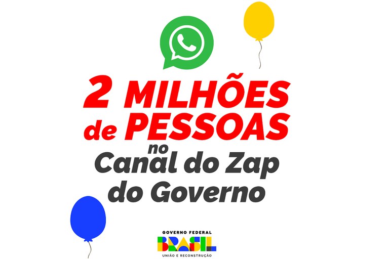 Ilustração para notícia sobre 2 milhões de inscritos no Canal do WhatsApp