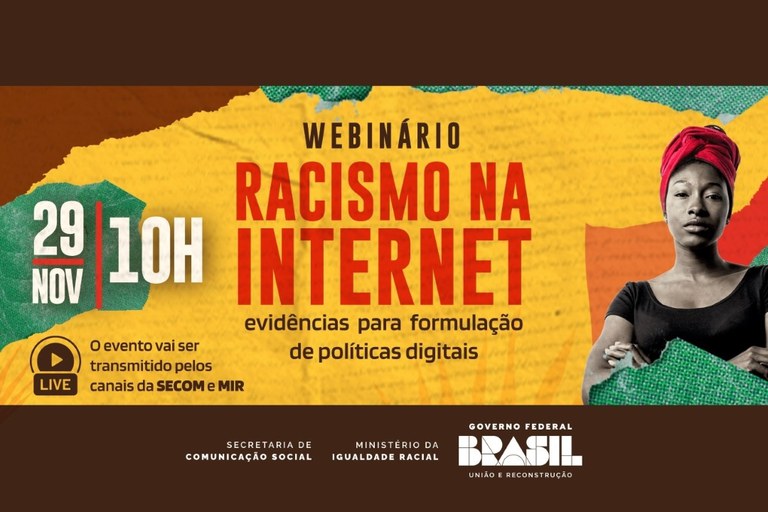 Webinário Racismo na Internet