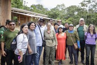 Em visita ao território Yanomami, comitiva do governo detalha ações permanentes de defesa dos povos indígenas