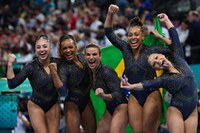 Equipe de ginástica artística conquista "bronze de ouro". Confira o resumo do dia