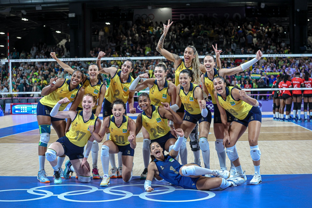 Seleção de vôlei passou pela equipe do Quênia. Foto: 	Wander Roberto/COB