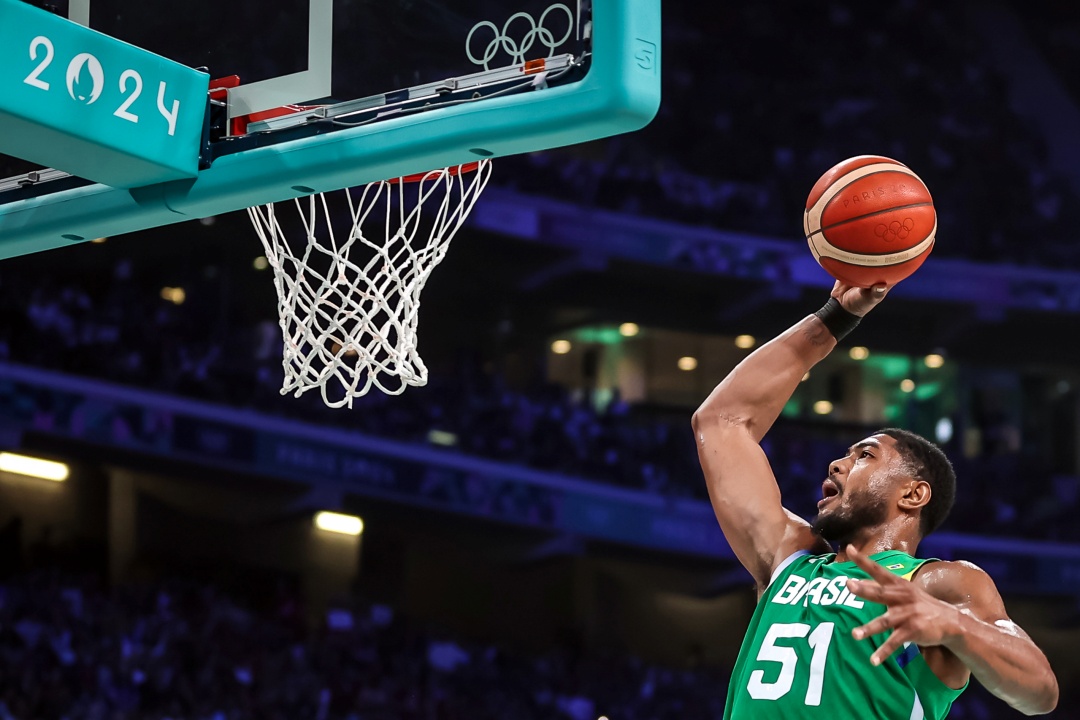 Brasil superou o Japão no basquete e passou de fase. A equipe encara agora os Estados Unidos nas quartas de final. Foto: Gaspar Nóbrega / COB