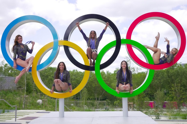 Equipe brasileira da ginástica