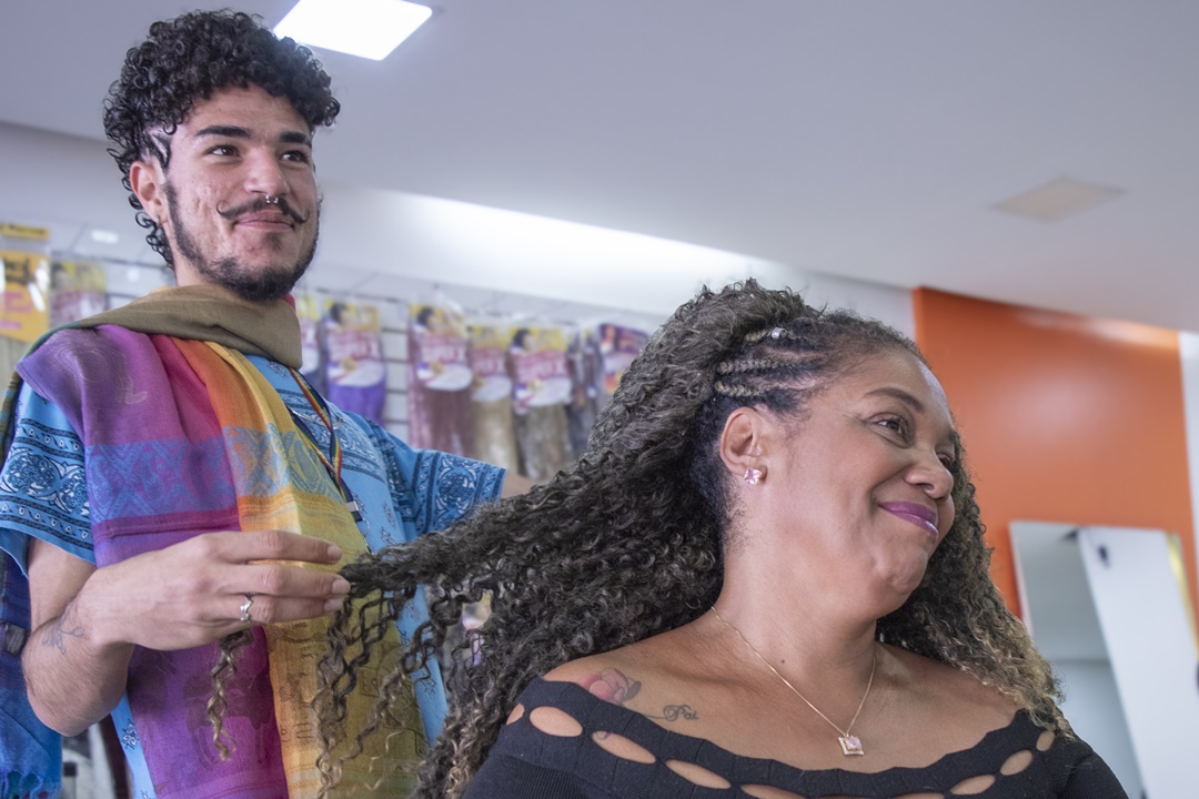 Marilza: 'Tenho optado por serviços de beleza, estética, cabelo, maquiagem e pele'. Foto: Vitor Vasconcelos / Secom / PR