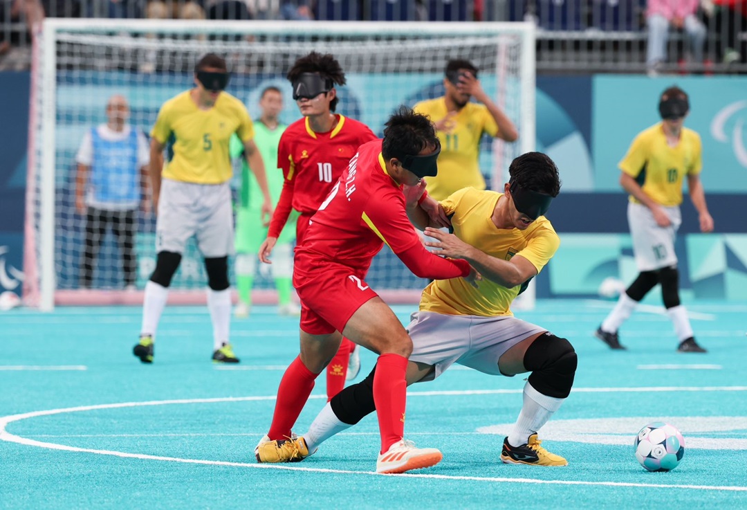 Seleção empatou em 0 x 0 com a China e avançou para a semifinal. Disputa por vaga na decisão será contra a Argentina, atual campeã mundial. Foto: Alexandre Schneider/CPB