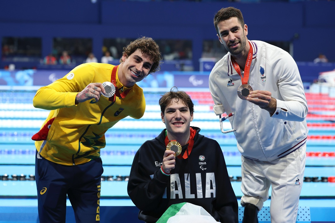 Talisson Glock soma uma prata e dois bronzes em Paris. Foto: Alexandre Schneider/CPB 