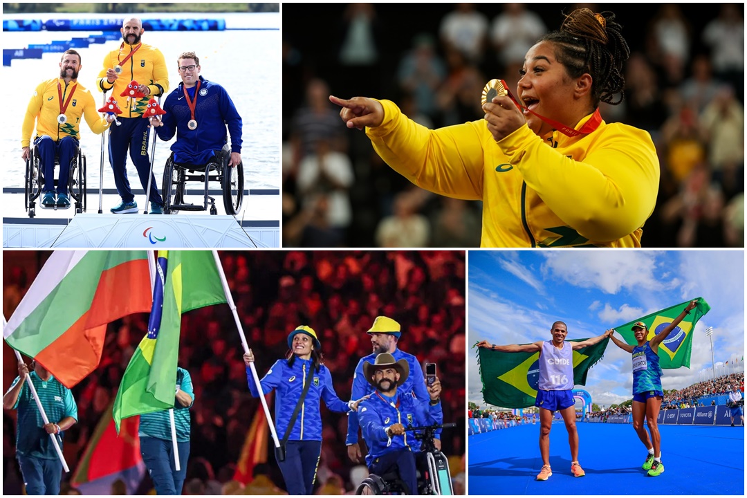 Canoagem, halterofilismo e a maratona