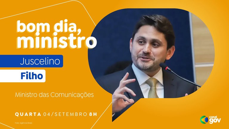 Juscelino Filho, das Comunicações, detalha ações e programas de inclusão digital no “Bom Dia, Ministro”