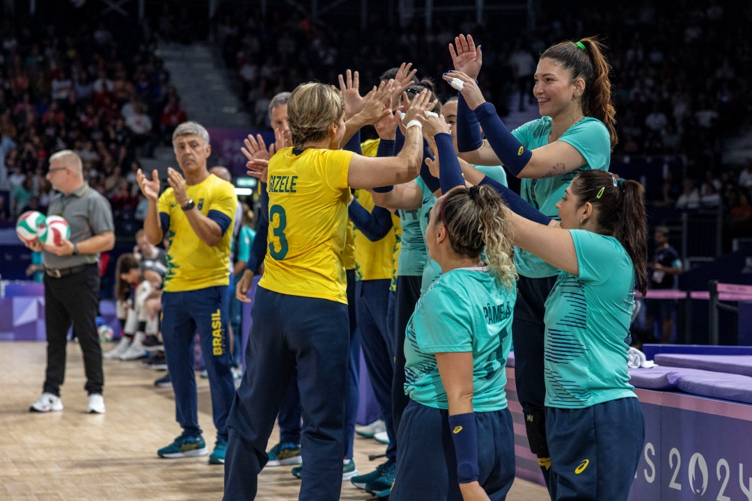 Vôlei sentado feminino passou com campanha 100% na fase de grupos. Foto: Alê Cabral / CPB