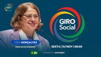 Cida Gonçalves debate pautas de empoderamento feminino no programa Giro Social