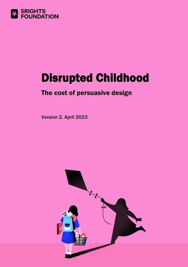 Disrupted Childhood: the cost of persuasive design