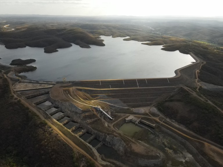 Barragem de Jati está abastecida de água