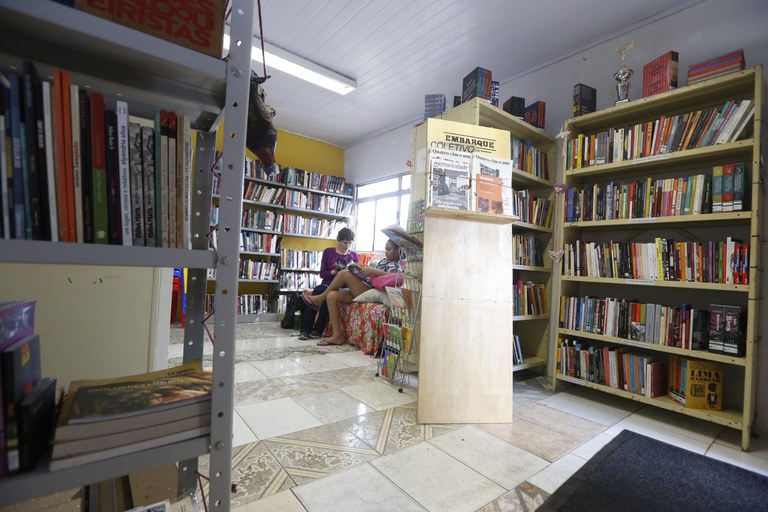 Lei Rouanet contempla espaços de leitura como bibliotecas comunitárias (Foto: Paulo Pinto/Agência Brasil)