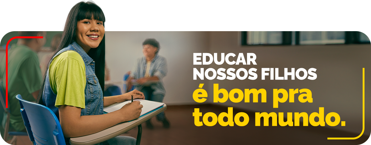 Imagem de Apoio - Campanha Educação - Fé no Brasil