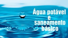 "Serviço de água e saneamento é essencial para desenvolvimento sustentável", diz ONU