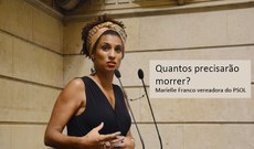 Luto pela morte da vereadora Marielle Franco