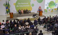 Ministro Ronaldo Fonseca participa do Dia Nacional do Voluntariado