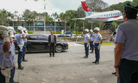 Ministro Ronaldo Fonseca visita o Instituto de Controle do Espaço Aéreo - ICEA