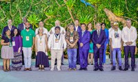 Representantes da Sociedade Civil entregam relatórios dos Diálogos Amazônicos a presidentes na Cúpula da Amazônia