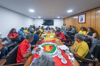 União Nacional por Moradia Popular se reúne com ministro Márcio Macêdo e representantes do governo federal
