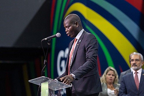 Ronald Lamola, ministro sul-africano de Relações Exteriores.