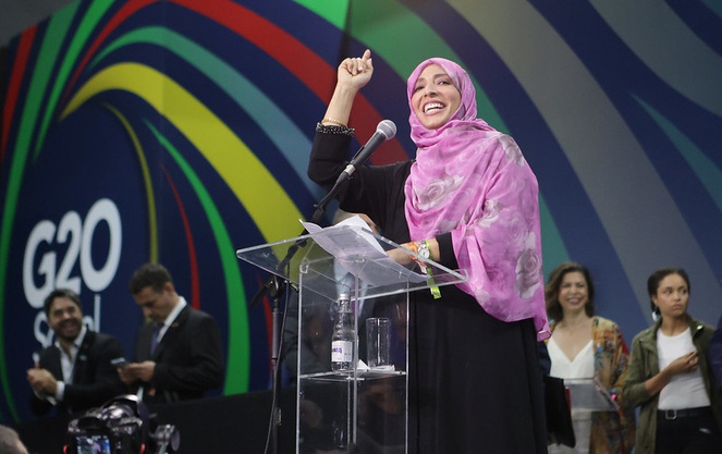 Tawakkul Karman, Nobel da Paz.