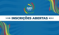 Inscreva-se e participe do G20 Social!