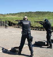 Curso de Espingarda Military é oferecido aos Agentes Federais de Execução Penal do Departamento Penitenciário Nacional