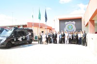 Estagiários da Escola Superior de Guerra visitam a Penitenciária Federal em Brasília