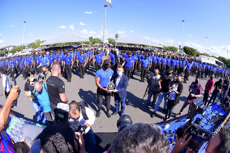 Força de Cooperação do Depen participa de formatura de Policiais Penais formados em Roraima