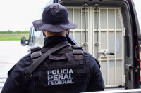 Polícia Penal Federal realiza transferência periódica de presos entre as Penitenciárias Federais