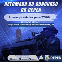 Retomada do concurso do Depen