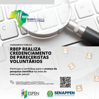 SENAPPEN realiza chamamento público para parecerista da RBEP