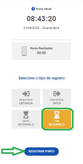 Passo a passo: habilitando o registro de ponto offline. - Central