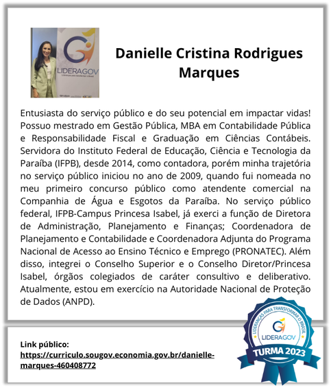 Danielle Cristina Rodrigues Marques