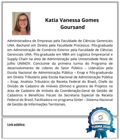 Katia Vanessa Gomes  Goursand
