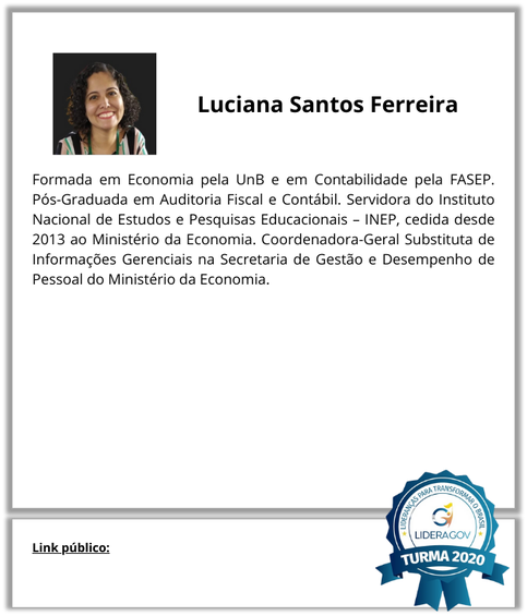 Luciana Santos Ferreira