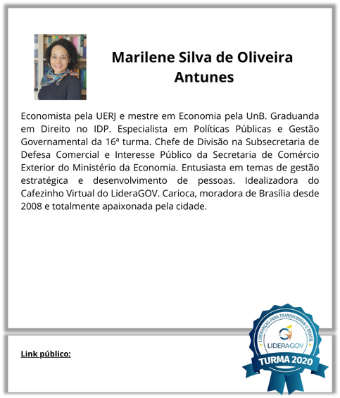 Marilene Silva de Oliveira  Antunes