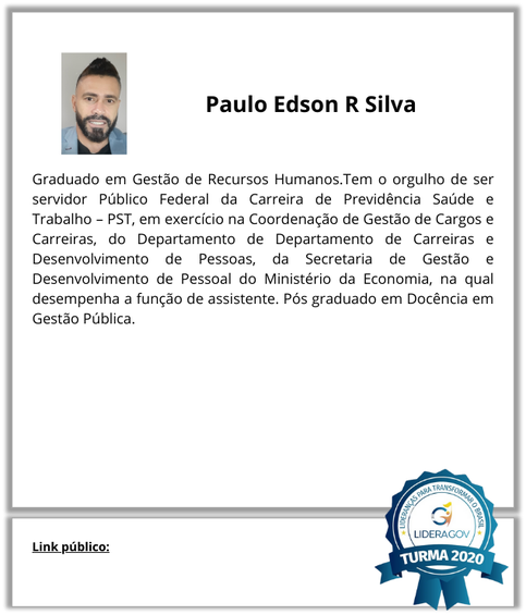 Paulo Edson R Silva