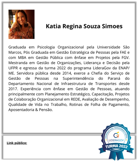 Katia Regina Souza Simoes