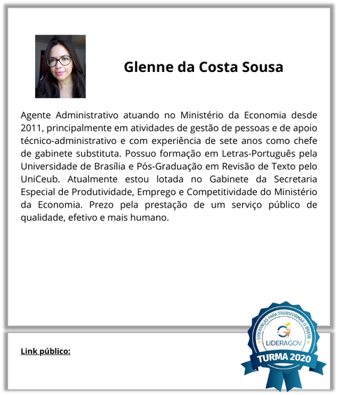 Glenne da Costa Sousa