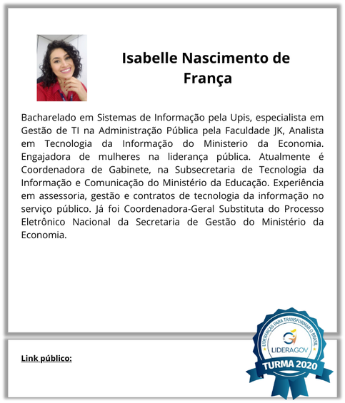 Isabelle Nascimento de  França