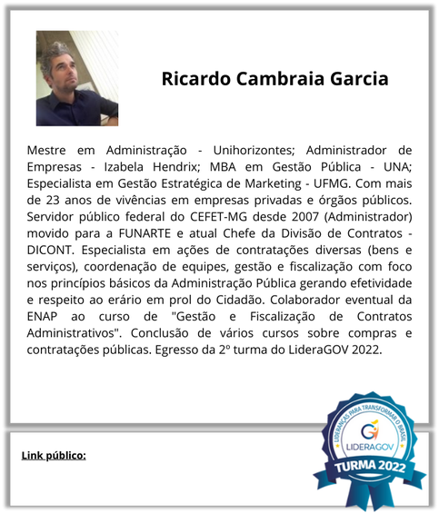 Ricardo Cambraia Garcia