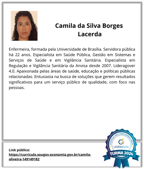 Camila da Silva Borges Lacerda