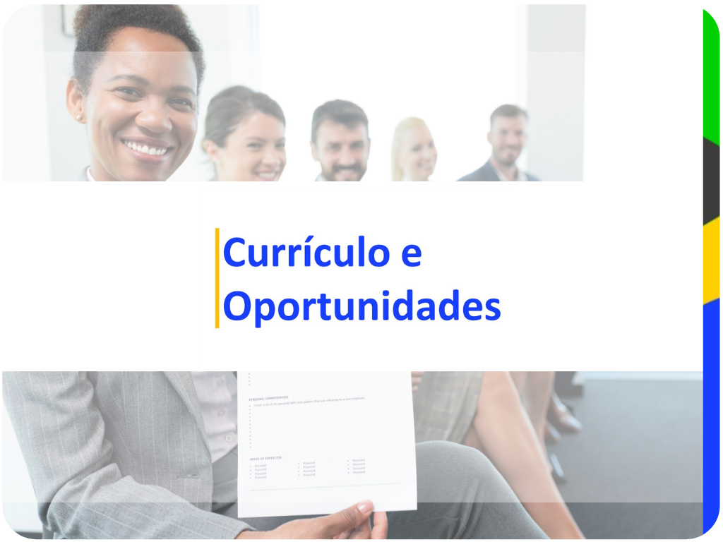 Capa projeto Curriculo e Oportunidades