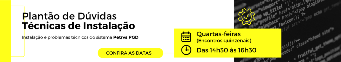 Banner chamada dos plantões técnicos