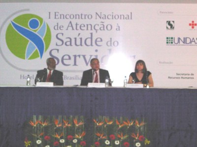 I Encontro Nacional de Atenção à Saúde do Servidor - Abertura do evento